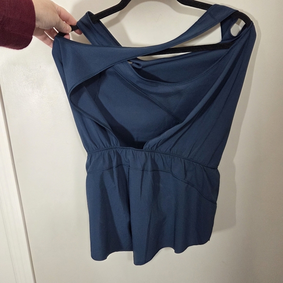 Lululemon Blue Chase Me Onsie Size 4 - Picture 3 of 6